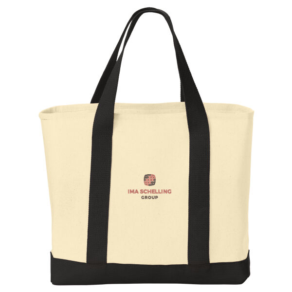 IMA Schelling Group - Ideal Twill Two Tone Shopping Tote Thumbnail